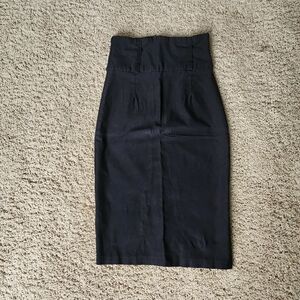 Body Central Size S Black High-Waist Pencil Skirt